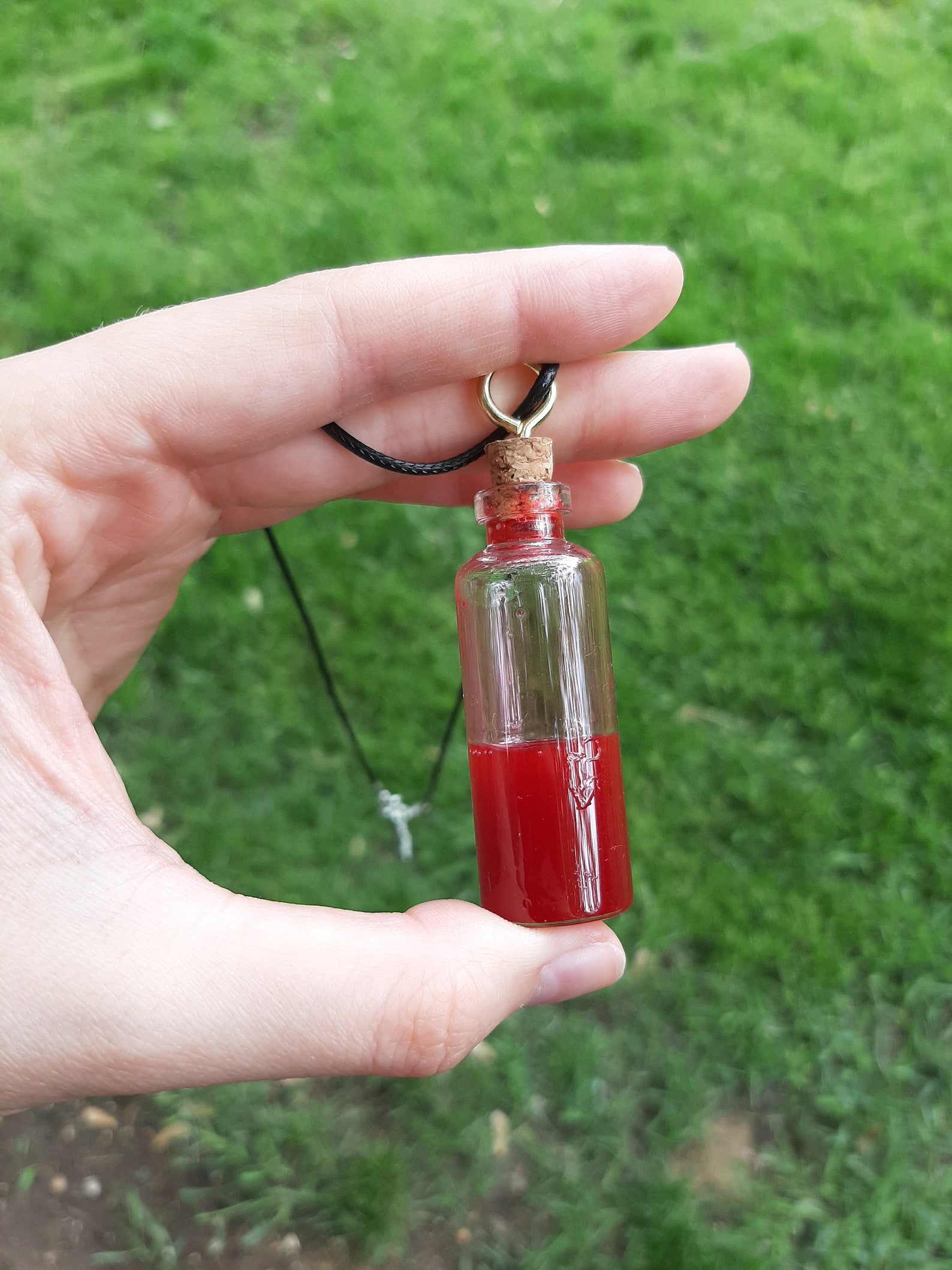 Blood Vial Couples Pendant / Blood Vial Necklace / Blood Vial Etsy UK