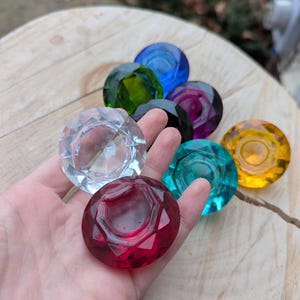 Video Game Gem Cosplay Prop / Custom Set of 8 Gems / Custom Cosplay Gem Resin Gem for Cosplay Props for TTRPG Handmade Resin Gem Nerd Gift