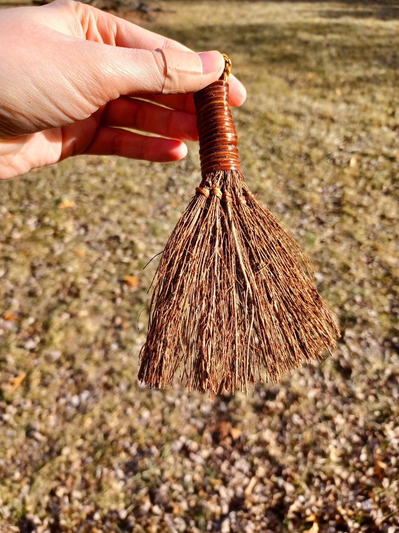 Tiny Scented Witches Broom / Altar Broom / Altar Tools / Etsy