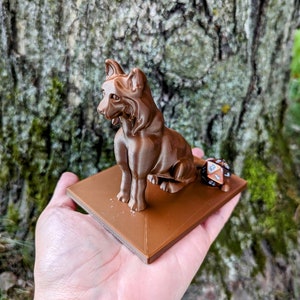 Copper Lynx Dice Guardian TTRPG Dice Guardian Cat Dice Guardian Predator Dice Guardian Game Master Gift Druid Class Cute Dice Goblin D20