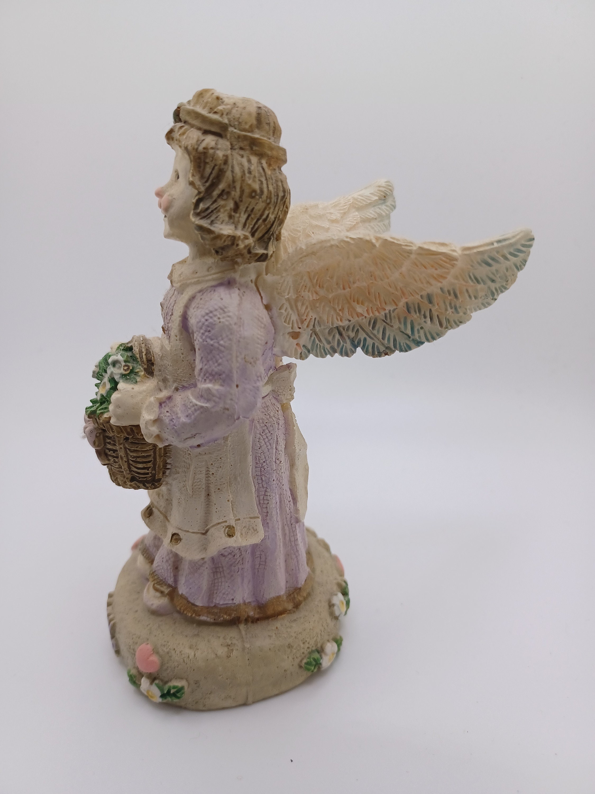Large Spring Angels Vintage Angel / Spring Angel / Angel Figurine / May / Angel With Wings ...