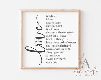 Download Love Is Patient Love Is Kind Svg Etsy