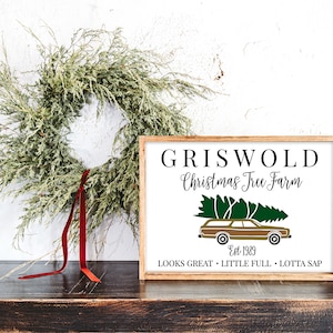 Griswold Christmas Tree Farm SVG: National Lampoon Holiday Design (Digital Cut File)
