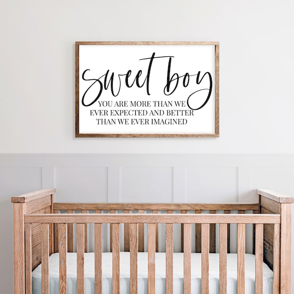 Baby Boy Quote Etsy
