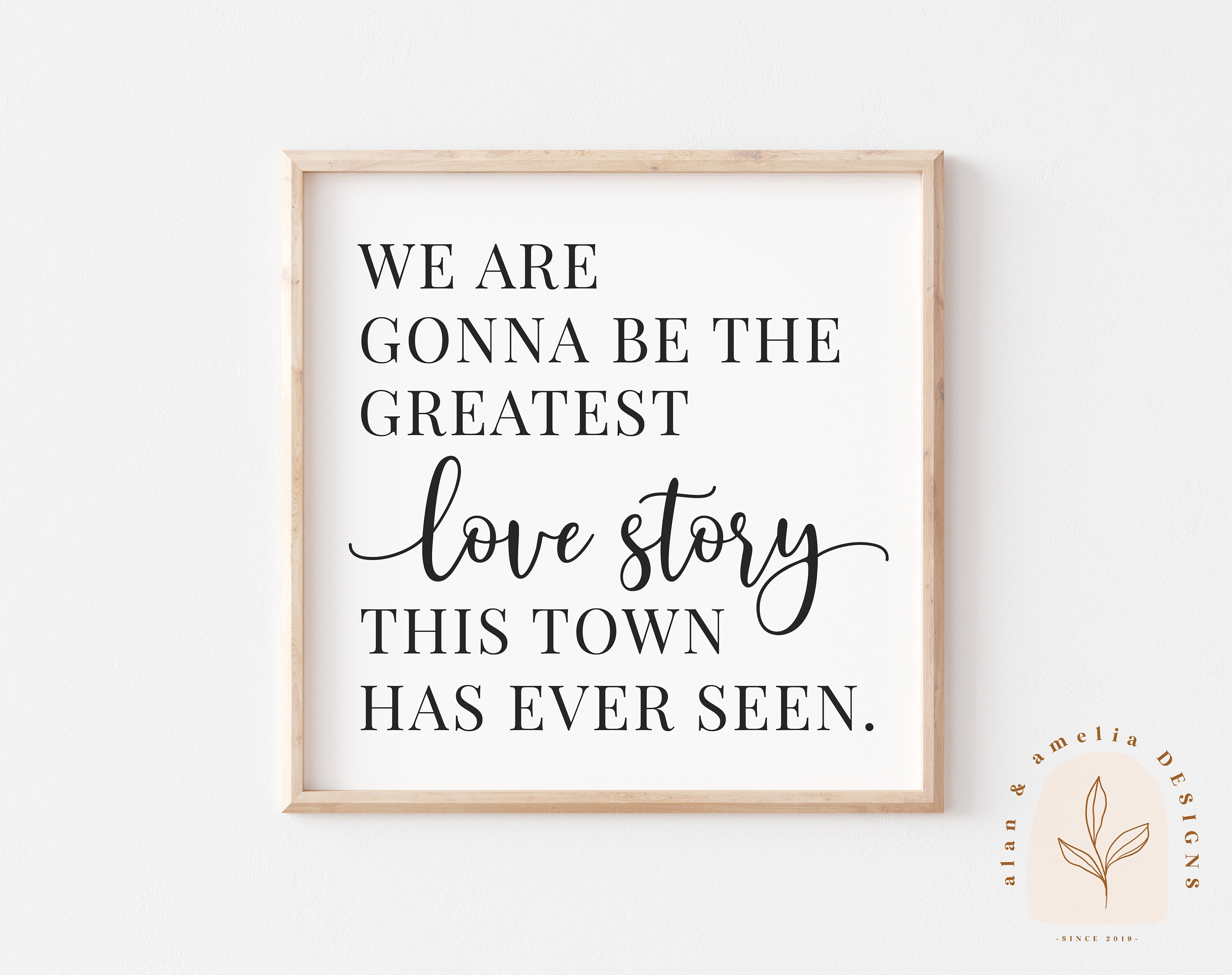 The Greatest Love Story This Town Has Ever Seen SVG Country - Etsy