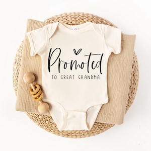 Promovida a bisavó SVG | Revelação da gravidez da bisavó CUT FILE | Anúncio do bebê | Cricut | Silhueta | Download Digital