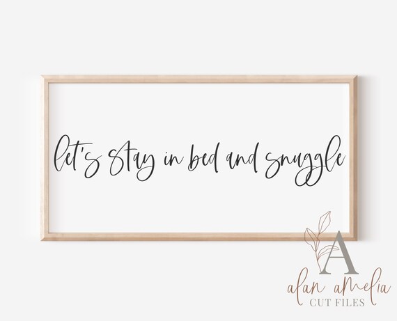 Wood Sign Quote Svg Bedroom Wall Art Romantic Quote Svg Above The Bed Sign Svg Always Kiss Me Goodnight SVG Marriage Svg