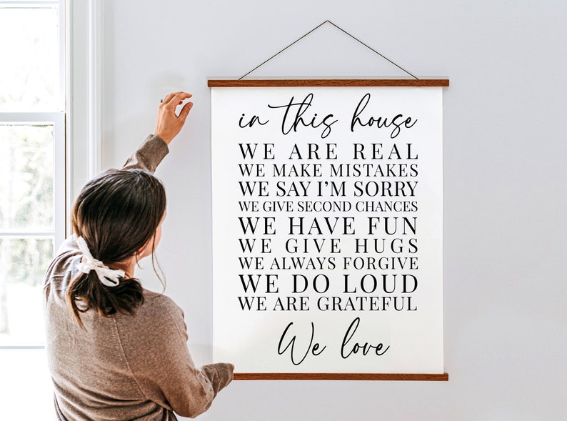 In diesem Haus lieben wir SVG Familien Spruch Svg Etsy.de