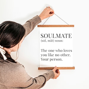 Definición de alma gemela SVG / SVG Archivos para signos / Signo romántico / Regalo para marido o mujer / Regalo de boda / Aniversario / Cricut & Silhouette