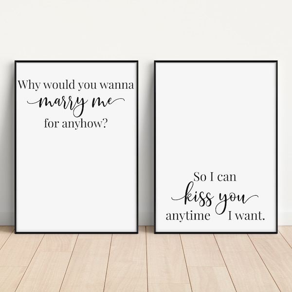 Sweet Home Alabama Movie Quote SVG | Why Would You Wanna Marry Me Anyhow Svg | Romantic Quote Svg | Bedroom Sign Svg | Couple Svg | Cut File