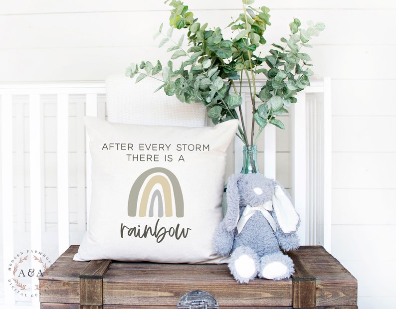 Download After Every Storm There Is A Rainbow Svg Rainbow Baby ...