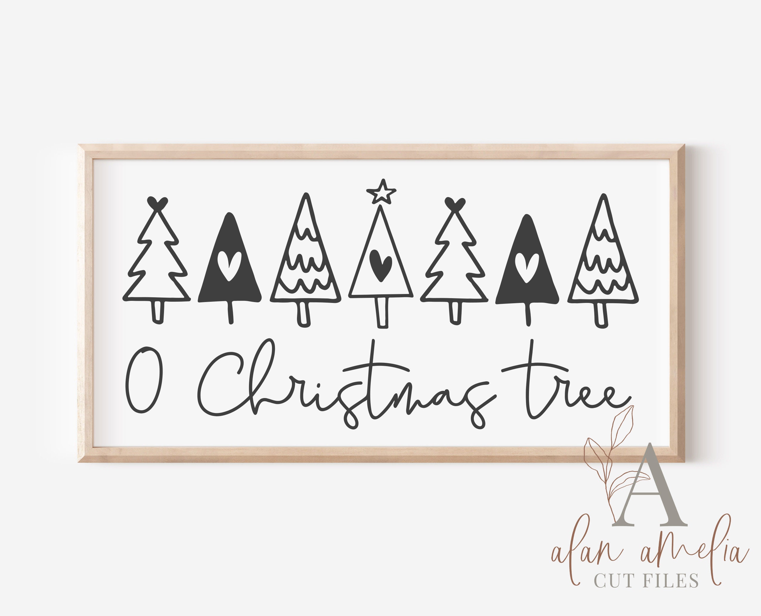 O Christmas Tree SVG | Christmas Song Svg | Holiday Cut File | Kid…