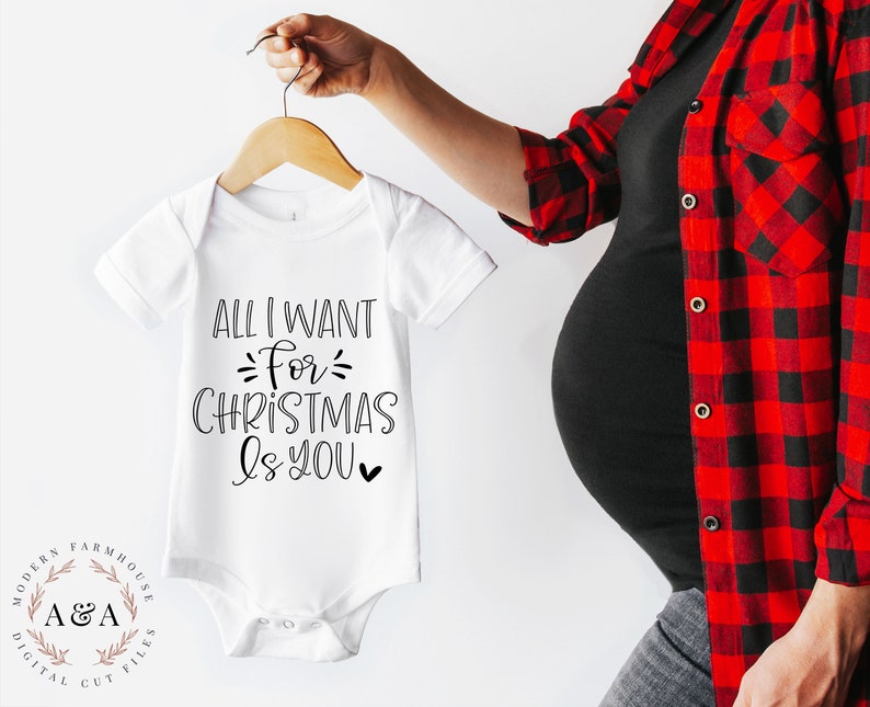 Download All I Want For Christmas Is You SVG Christmas Onesie Svg ...