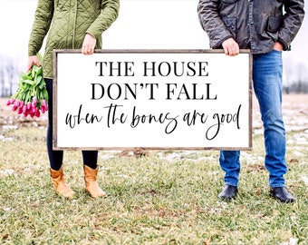The House Don't Fall When The Bones Are Good SVG |  Maren Morris Svg | Country Music Svg | Romantic Song Svg | Wood Sign Svg | Couple Svg