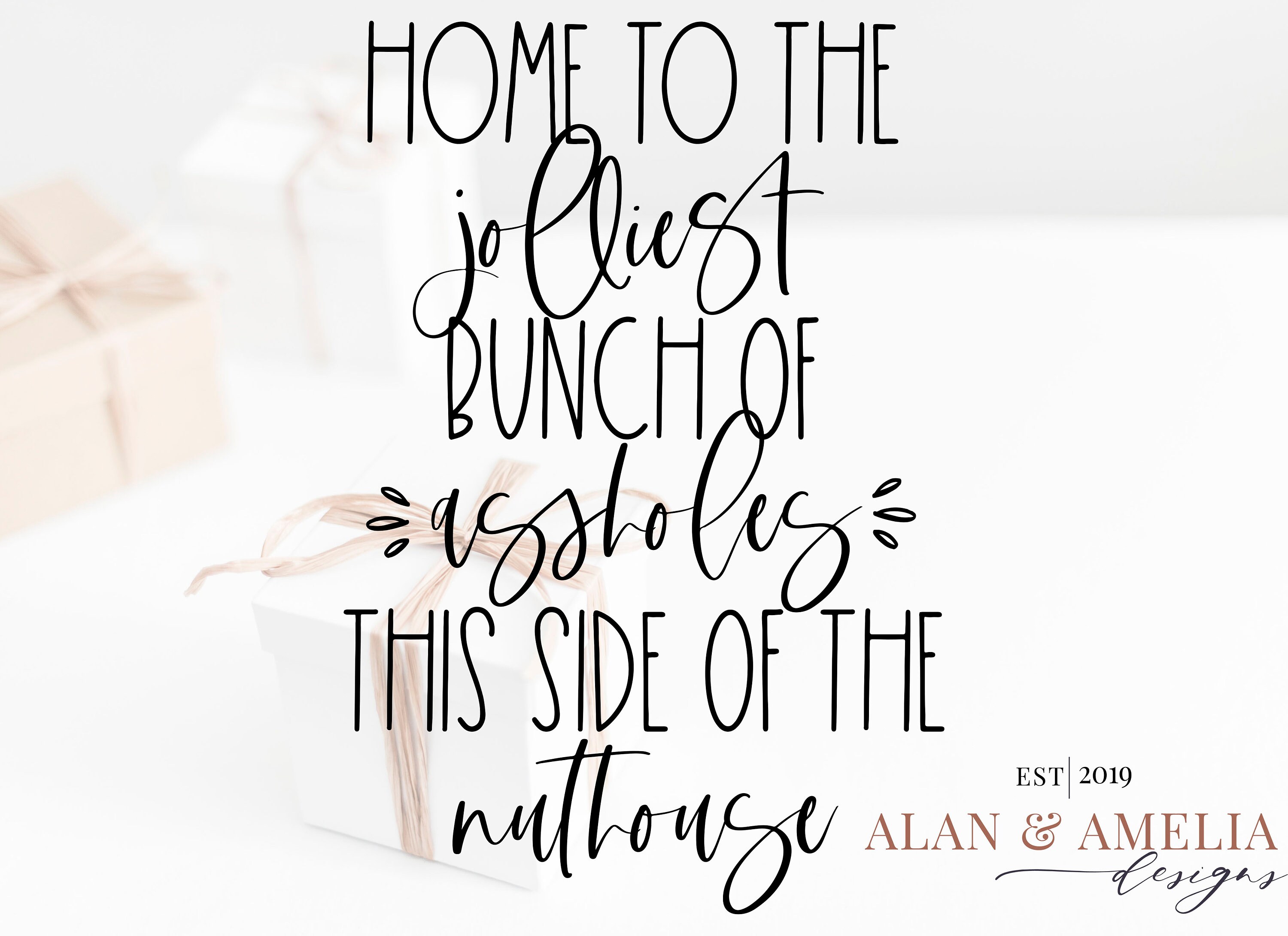 Home To The Jolliest Bunch SVG Christmas Vacation Svg Clark  Etsy