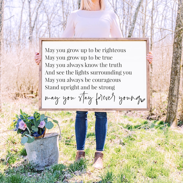 Forever Young Lyrics - Etsy