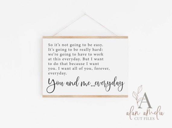 Download Notebook Movie Quote Svg You And Me Everyday Svg Romantic Etsy