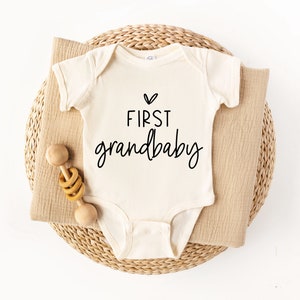 First Grandbaby SVG Cut File: Pregnancy Announcement (PNG, DXF)