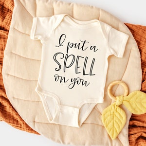 Halloween Baby Onesie SVG: I Put a Spell On You (Digital Download)
