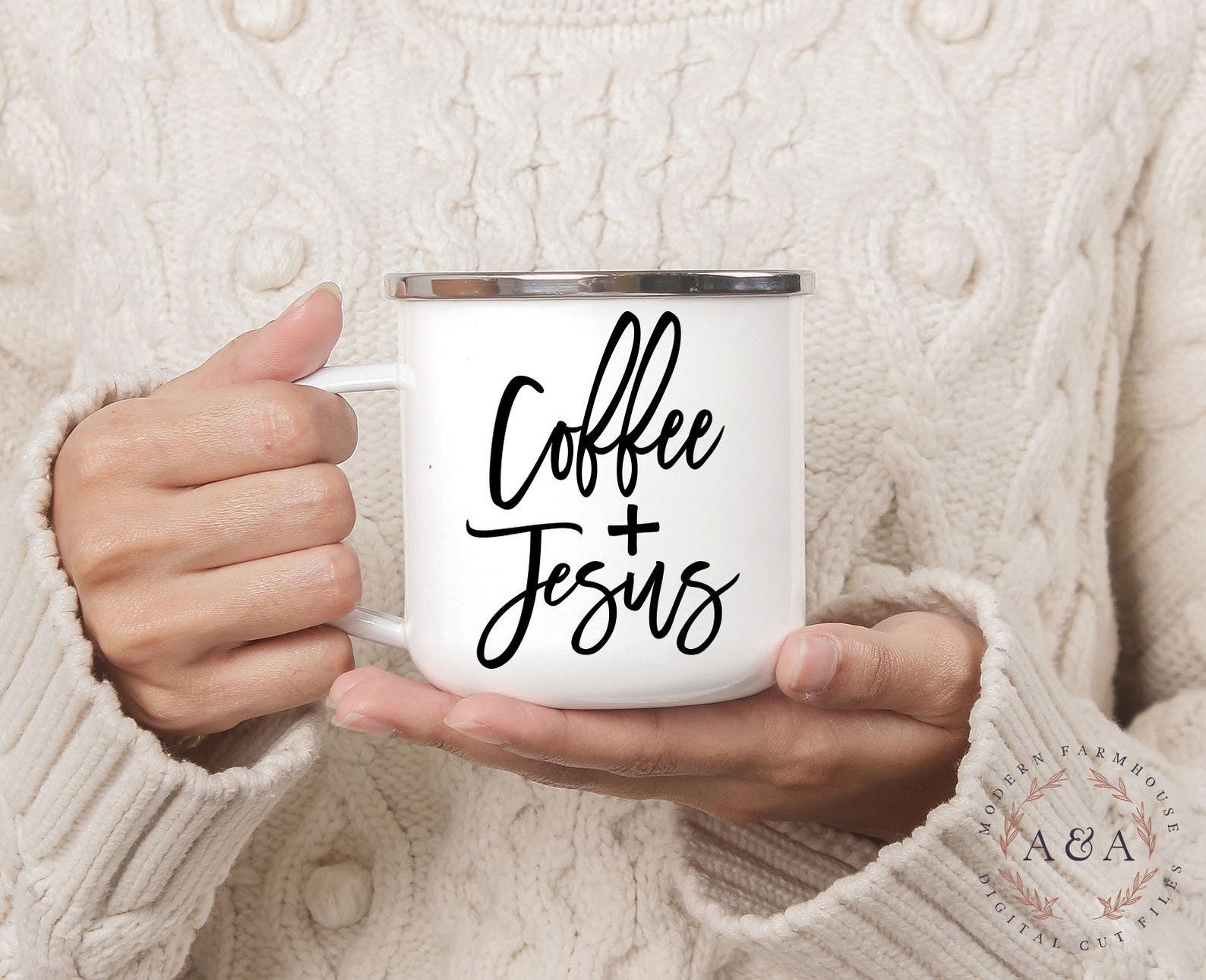 Coffee And Jesus Svg Christian Quote Svg Coffee Quote Svg Etsy