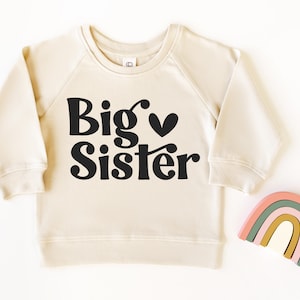Big Sister SVG | Retro Big Sister Shirt Svg | New Sibling Coming | Boho Sister Sweatshirt Cut File | Modern | Minimalist | Sublimation | PNG
