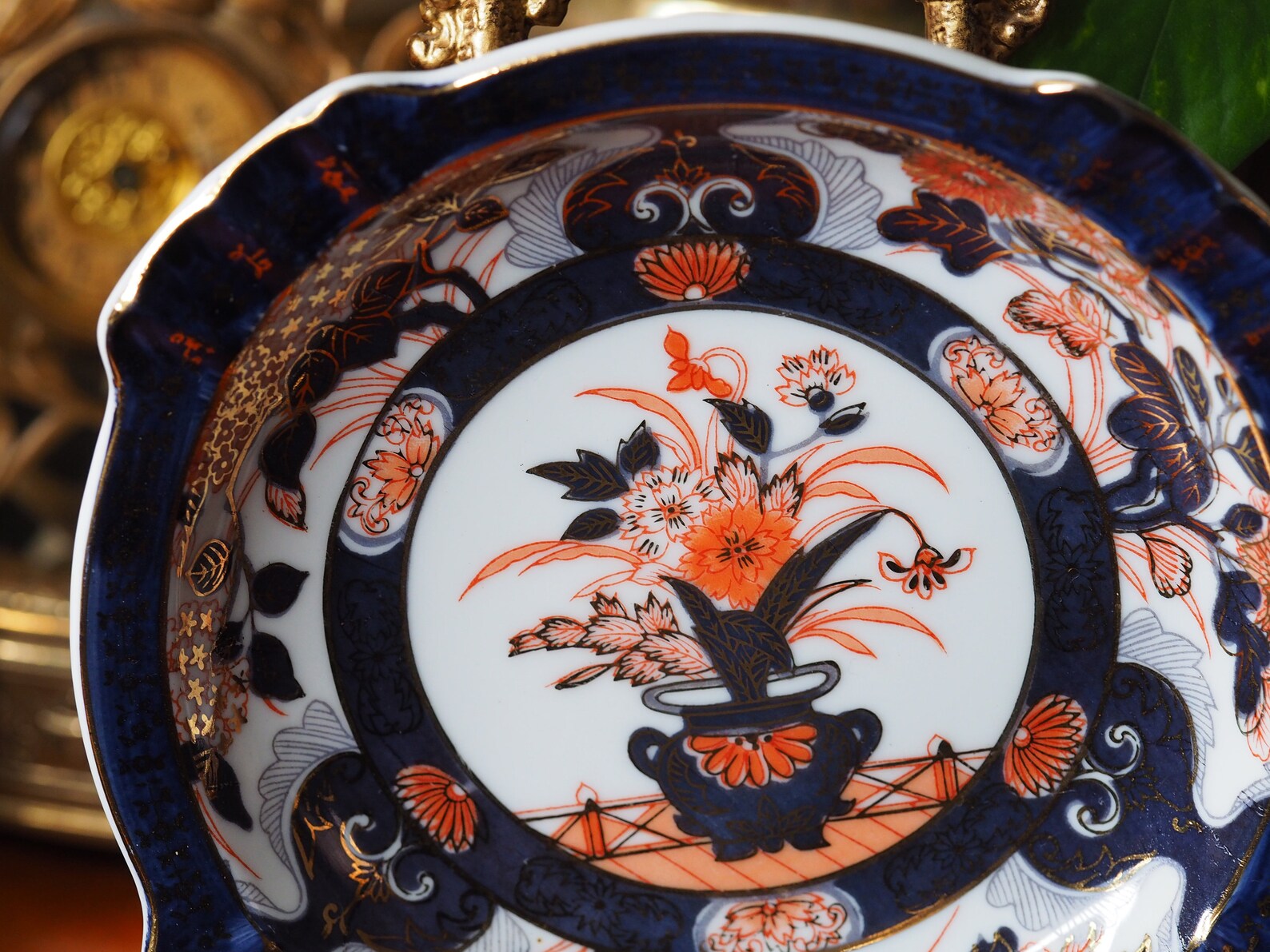 Saji Imari Handdecorated Plate Etsy