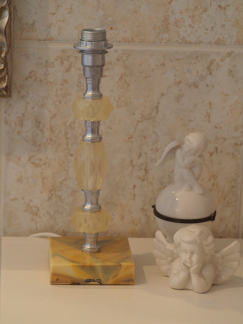 Vintage Retro Gilbert Mid Century Canada Montreal Table Lamp Etsy