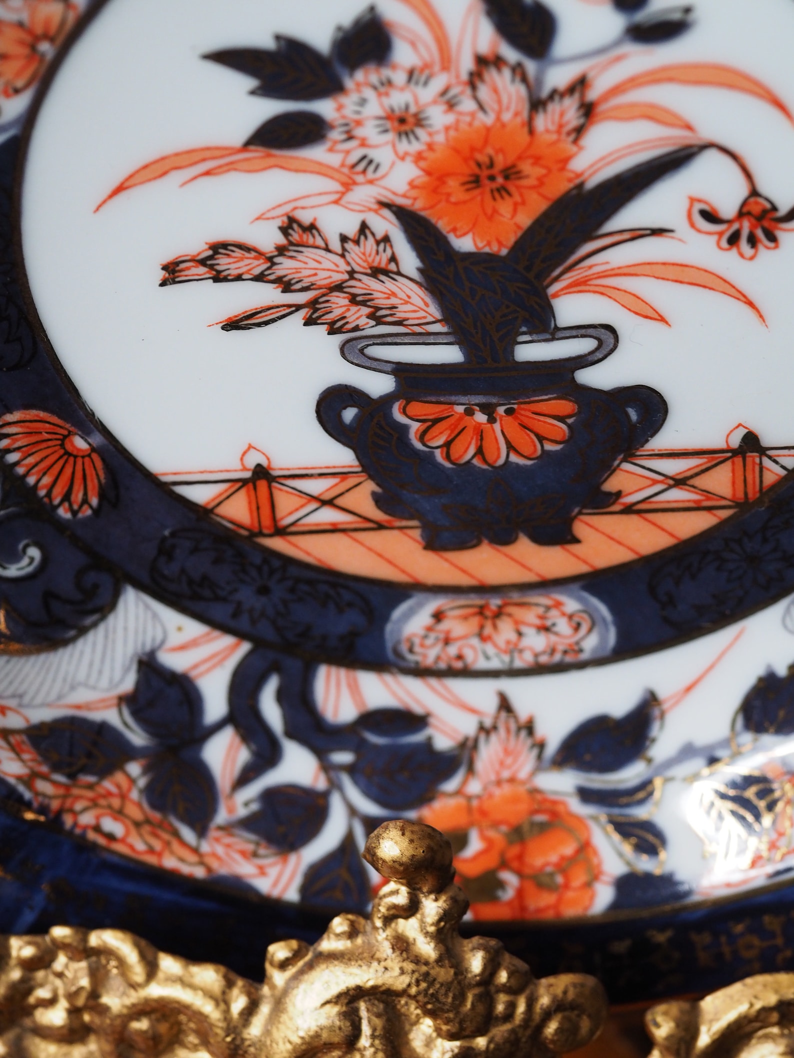 Saji Imari Handdecorated Plate Etsy