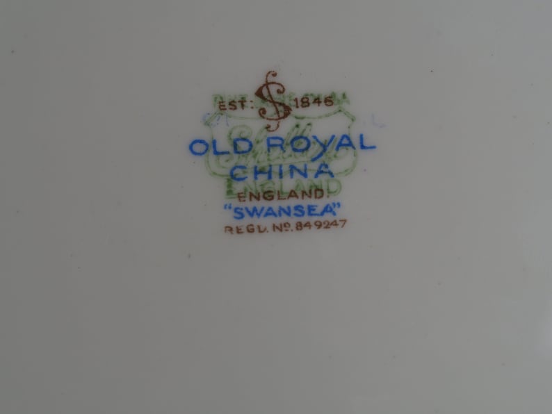 Old Royal Company Swansea Teapot Etsy