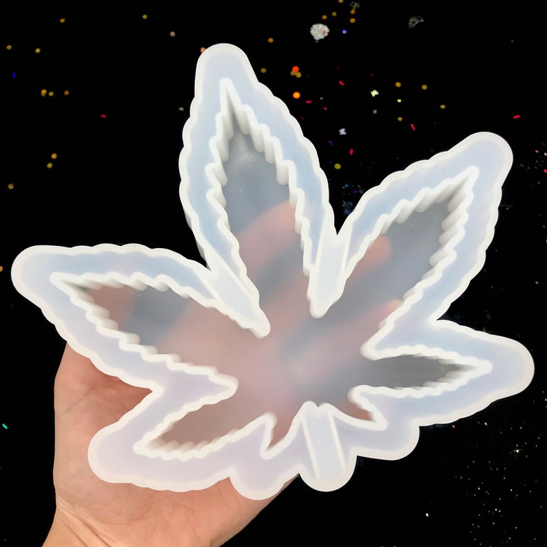 Pot Leaf Ashtray Mold Weed Silicone Mold for Resin Crafts Etsy