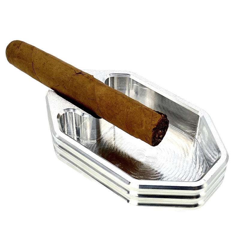 Cigar ashtray billet aluminum birthday gifts for dad Etsy
