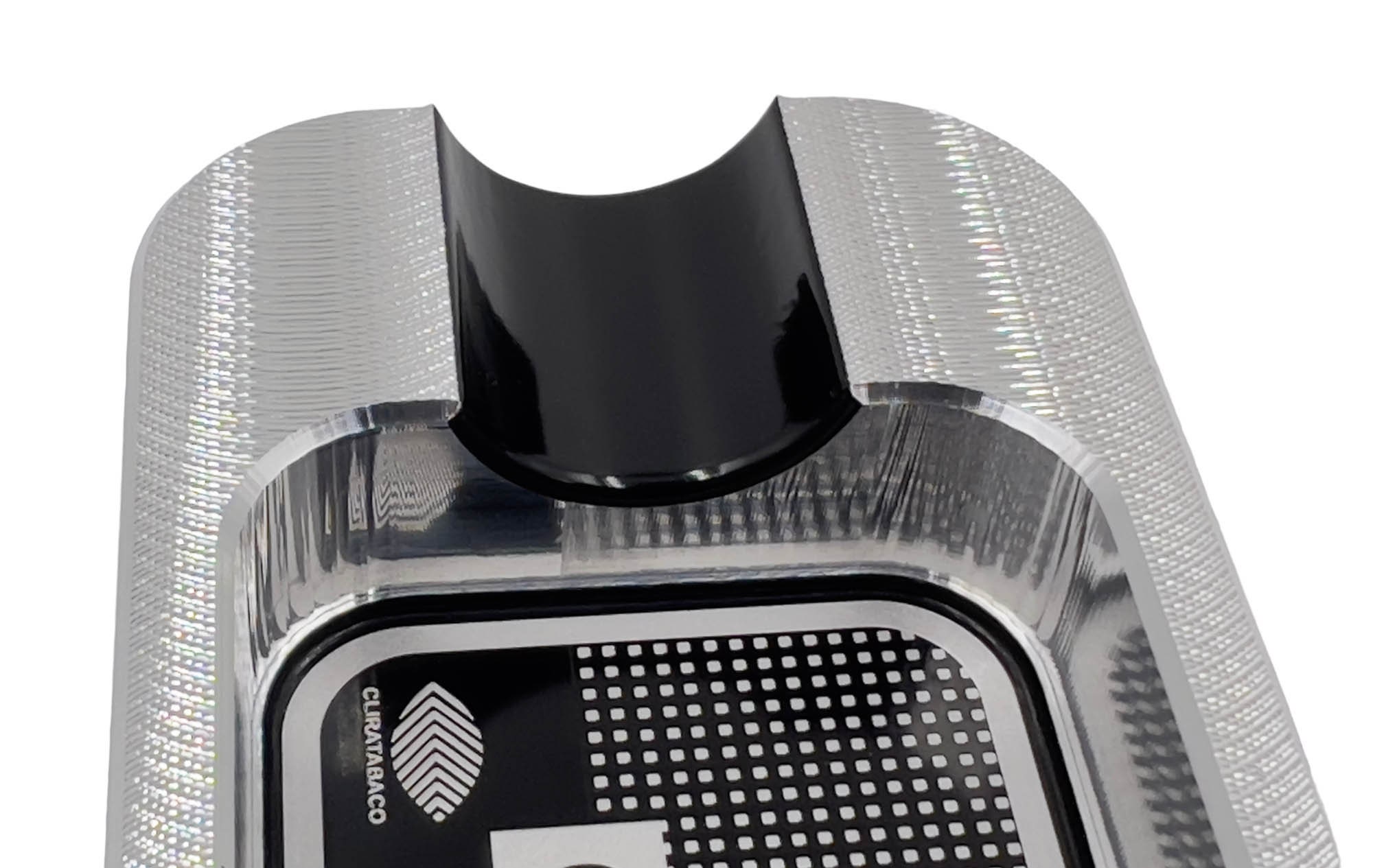 Cohiba Single Cigar Ashtray, Custom Logo Cigar Rest, Billet Aluminum One Cigar Ashtray, Laser