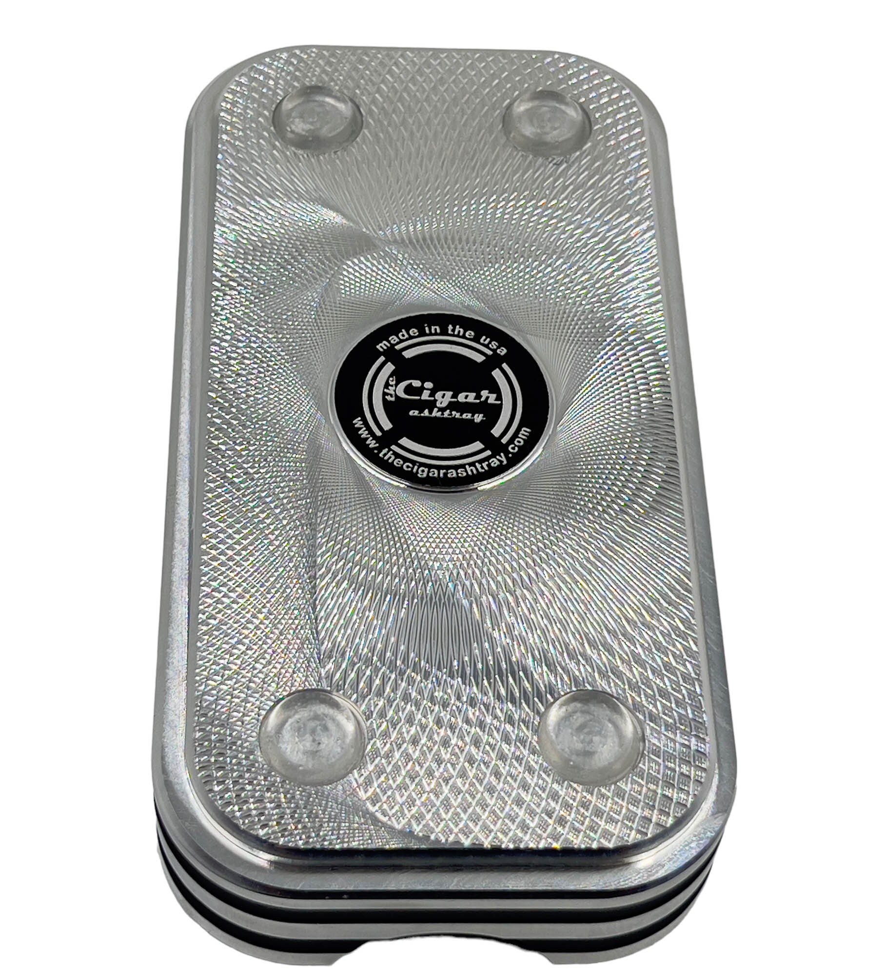 Cohiba Single Cigar Ashtray, Custom Logo Cigar Rest, Billet Aluminum One Cigar Ashtray, Laser