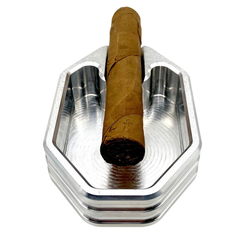 Cigar ashtray billet aluminum birthday gifts for dad Etsy