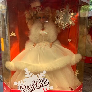 Holiday barbie 1989 new arrivals