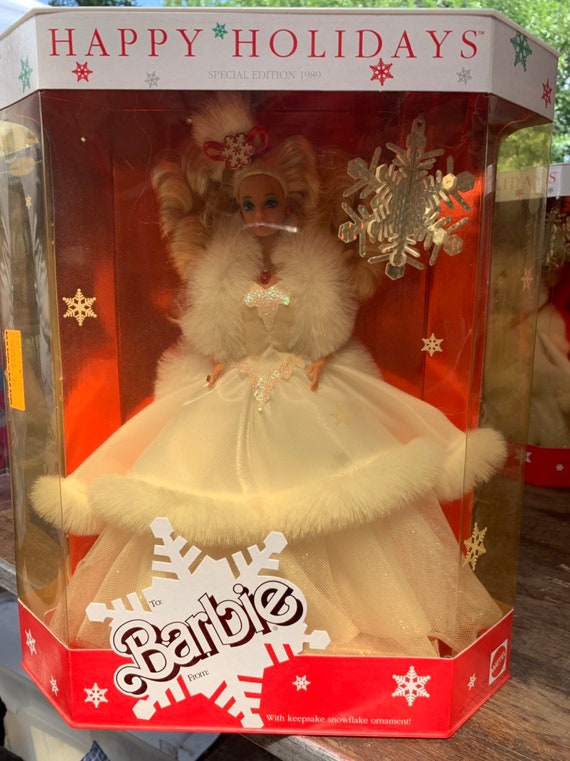 Holiday barbie cheap 1989