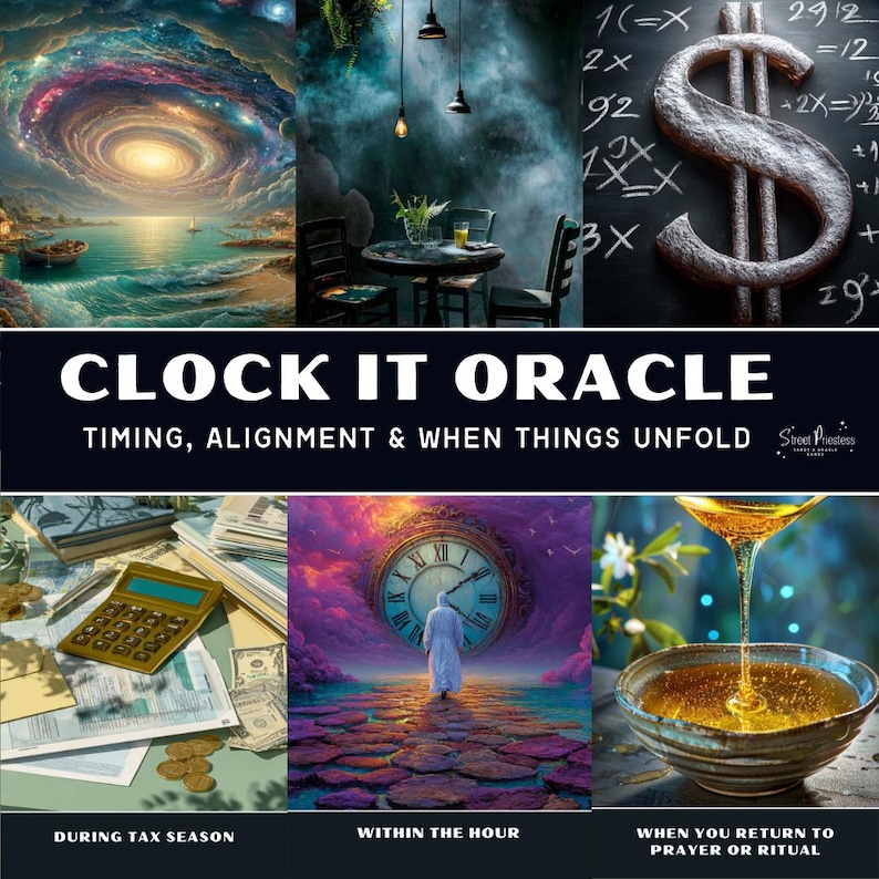 Clock It Oracle | Timing Alignment Guidance Deck With Digital Guidebook ...