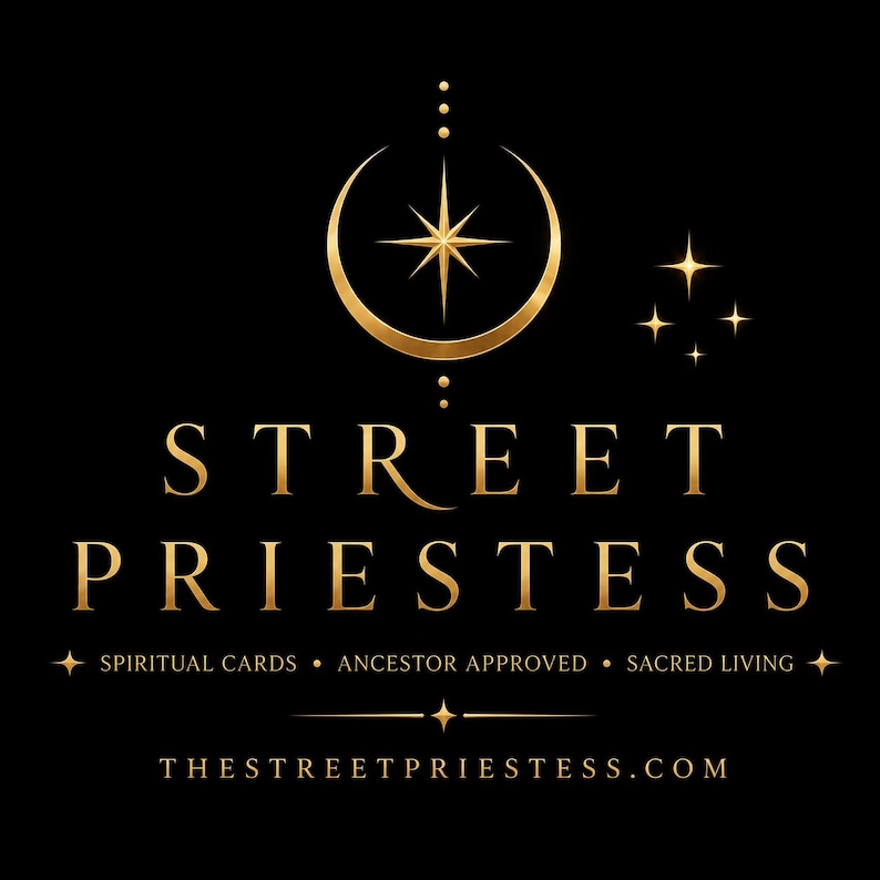Rooted In Hoodoo Oracle Deck With Digital Guide | 70 Tarot-Sized Cards | African American Black Divination Cards | Street Priestess Tarot image 8