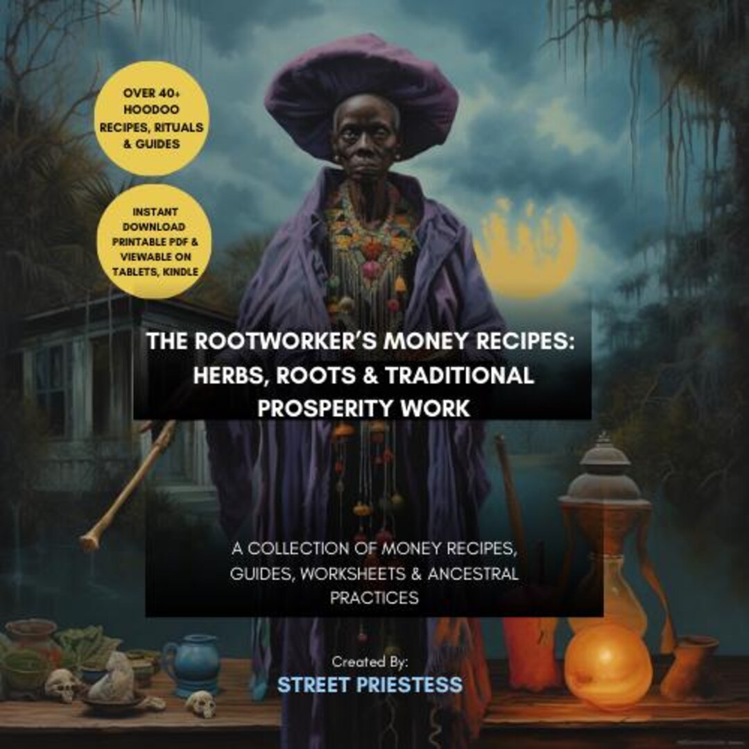 New! Digital Hoodoo Money Drawing Guide | Prosperity Recipes & Rootwork ...
