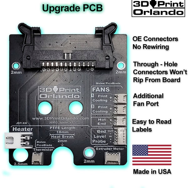 Creality Sprite PCB Upgrade/Replacement