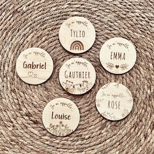 Carte naissance bébé personnalisée en bois ... Carte bienvenue bébé, Souvenir de naissance, Cadeau de Naissance, cadeau bébé, boite souvenir