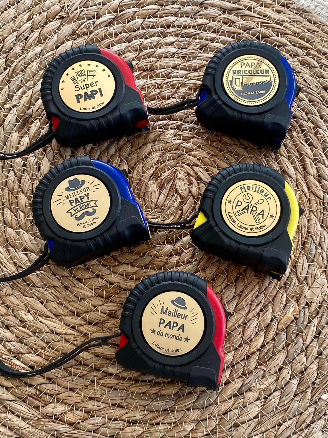 Personalized DIY Meter - Ideal Gift for Father's Day, Grandfather's Day, Godfather, Grandpa, Dad, Uncle