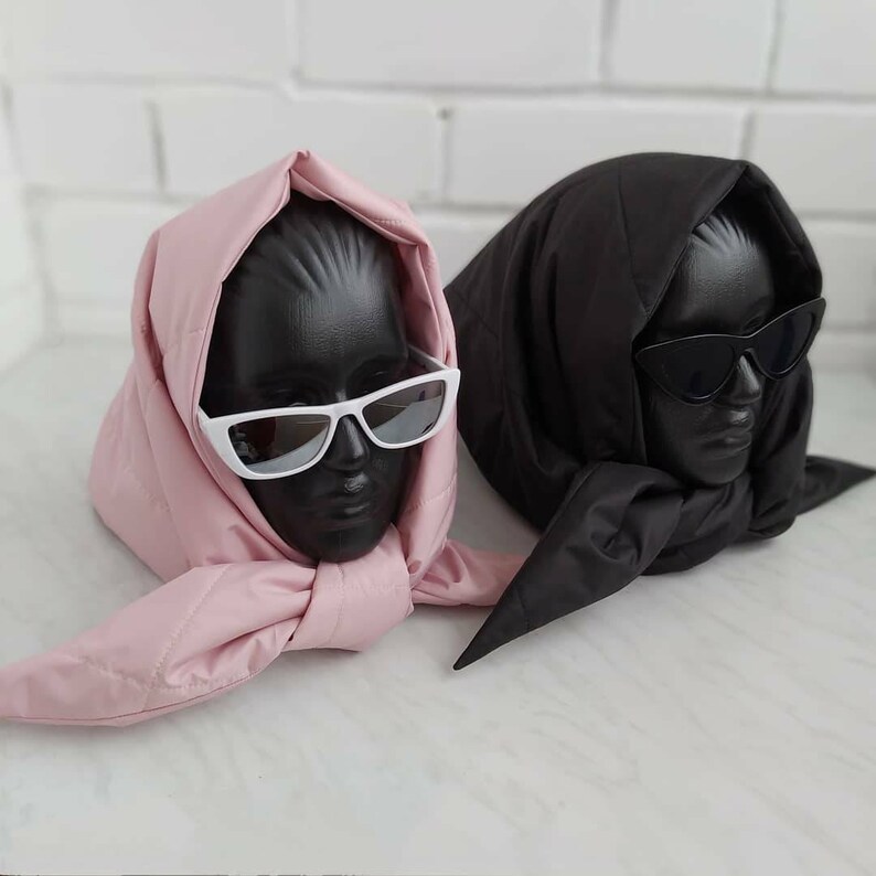 Puffer head scarf Clearance