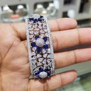 Blue sapphire 2024 bangles