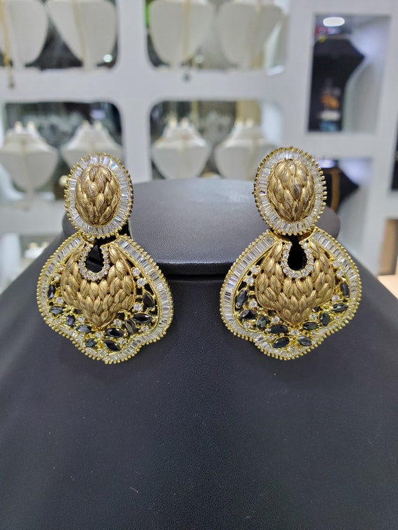 Share 109+ gold plated chandbali earrings super hot