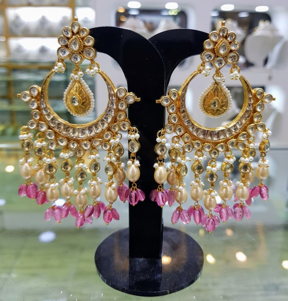 Buy Sabyasachi Replica Bridal Kundan Necklace Mathapatti Earrings Wedding  Golden Plated Kundan Jewelry Set Online in India - Etsy