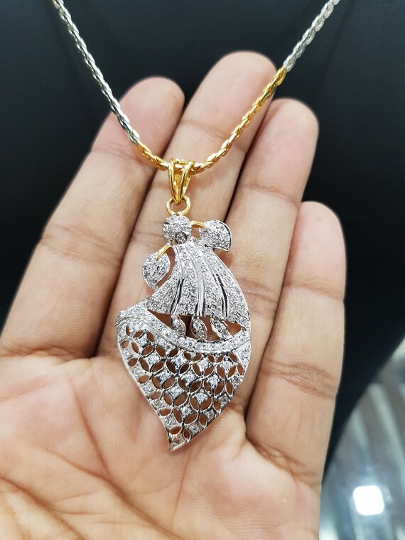 Diamond necklace pendant sale designs