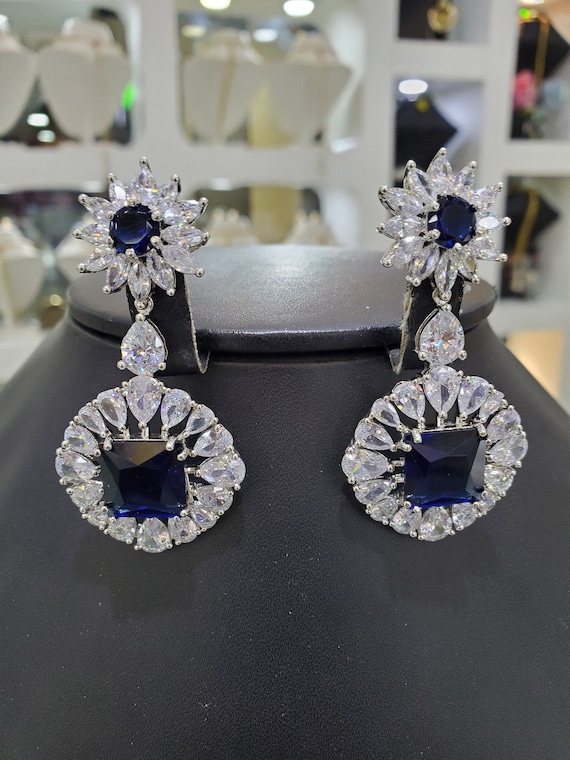 Cz hotsell chandelier earrings