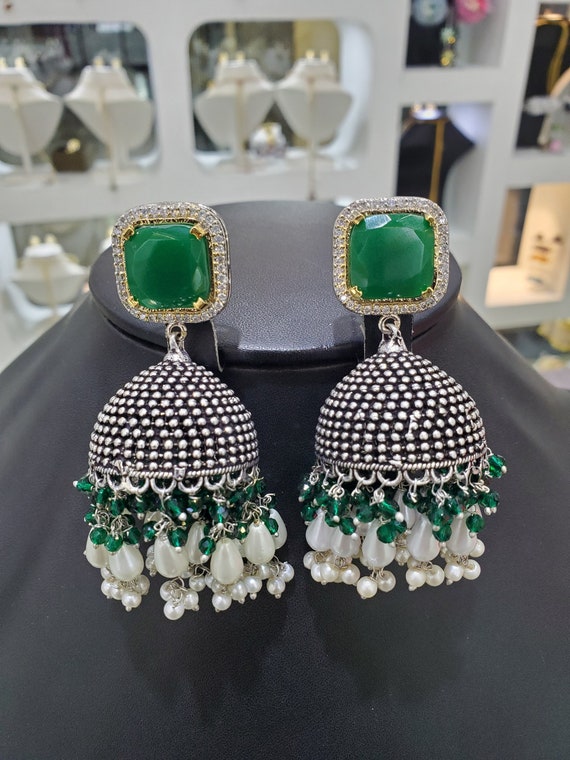 Jhumka green 2024