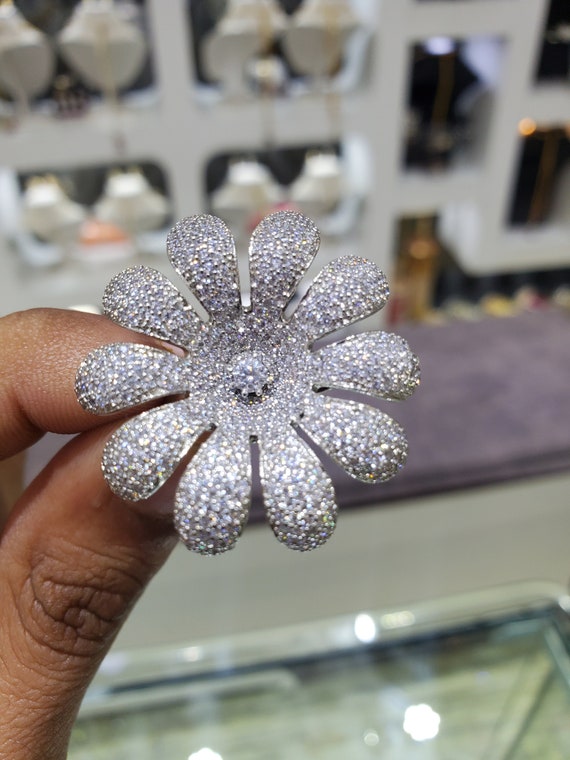 Cocktail ring settings sale